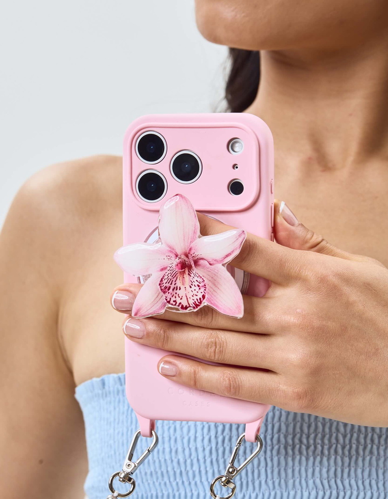 CORDEE CASES Pink Orchid Magnetic Phone Grip image number 2