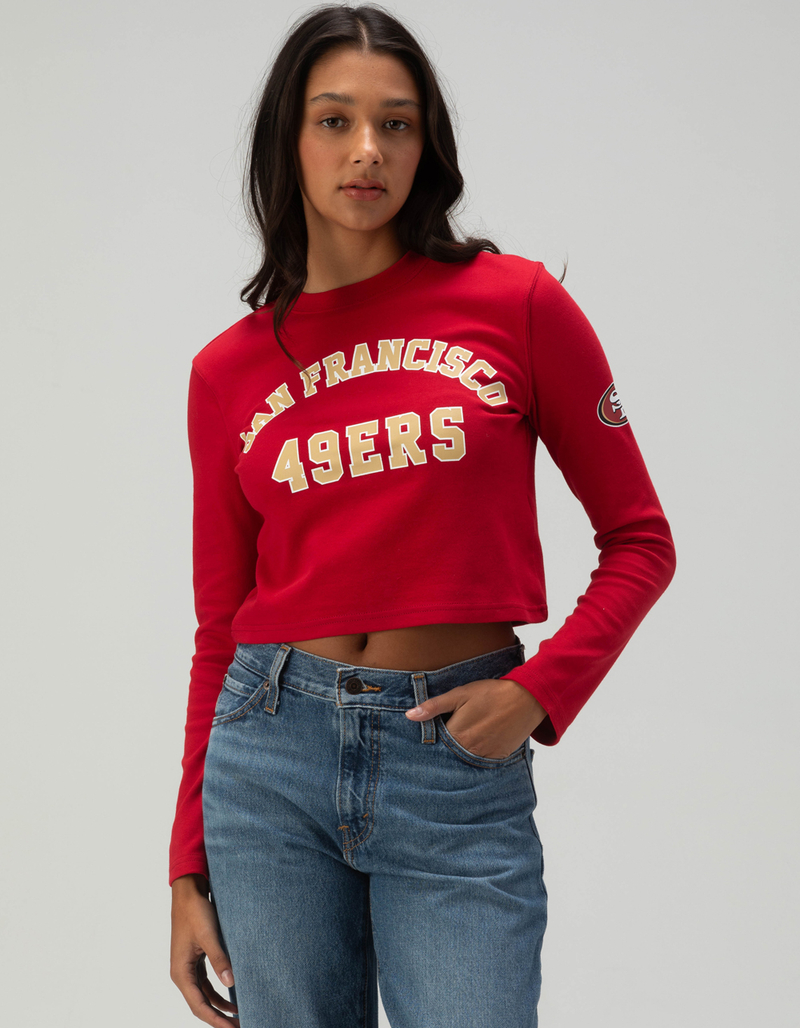 SAN FRANSCICO 49ERS Womens Long Sleeve Baby Tee image number 0