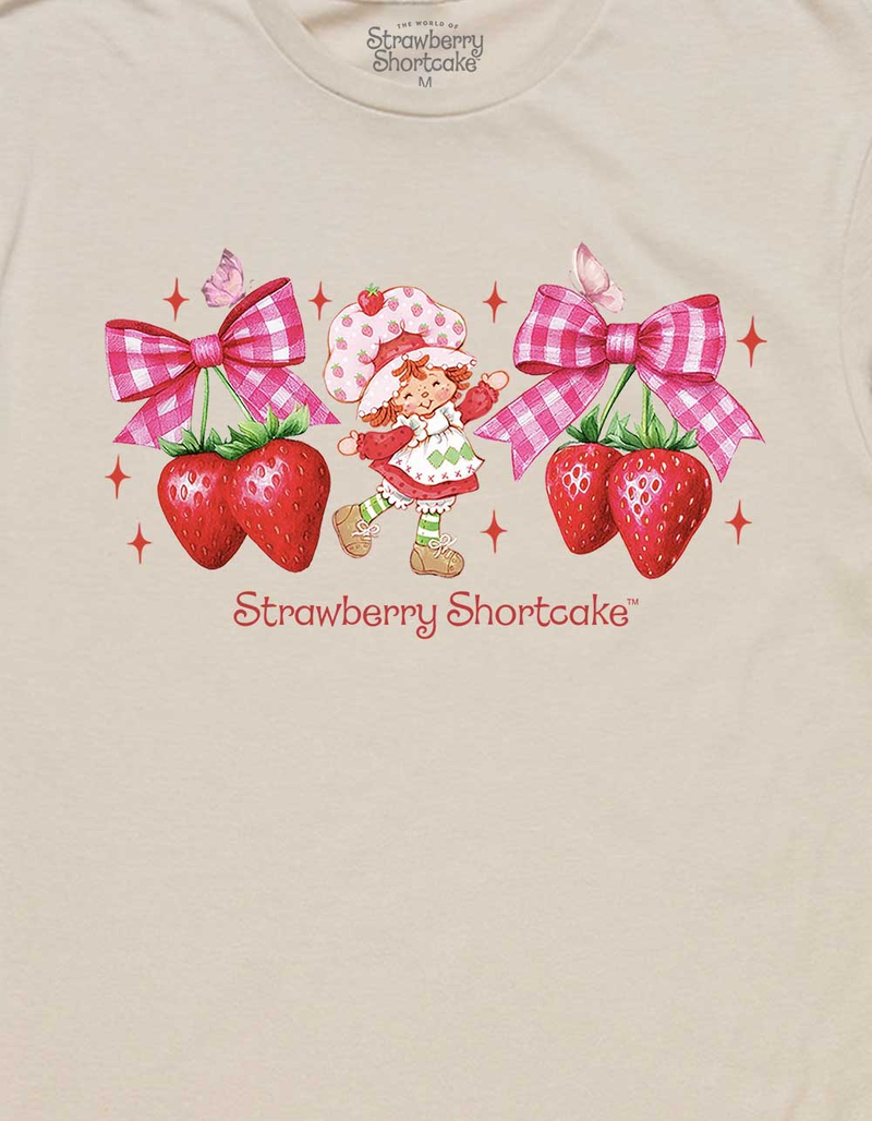 STRAWBERRY SHORTCAKE Strawberry Bows Unisex Tee image number 1