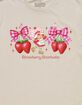 STRAWBERRY SHORTCAKE Strawberry Bows Unisex Tee image number 2