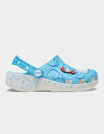 CROCS x Smurfs Kids Classic Clogs Primary Image