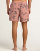 RSQ Tropics Mens 5" Swim Shorts image number 7