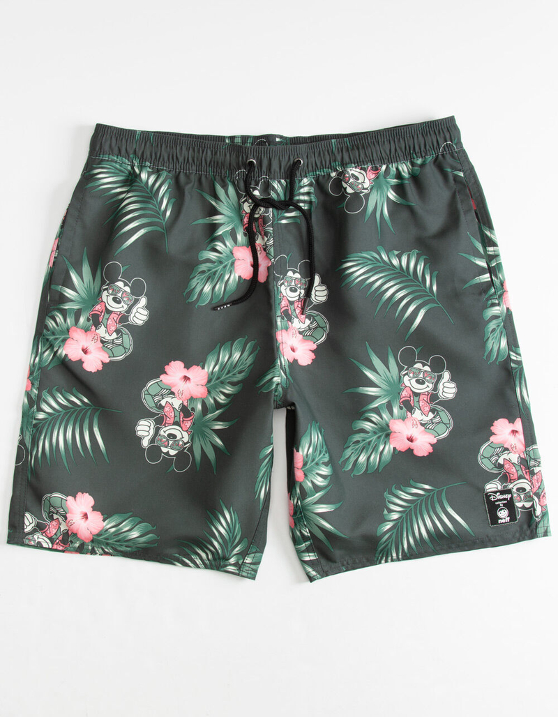 NEFF x Disney Tropical Mens Volley Shorts image number 1
