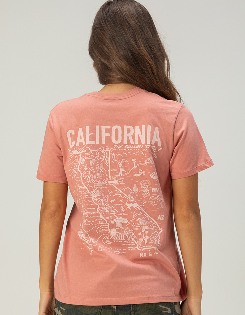 DISTANT LOCAL Cali Womens Relaxed Tee image number 0