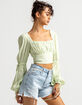 CHARLIE HOLIDAY Mia Womens Crop Top image number 2
