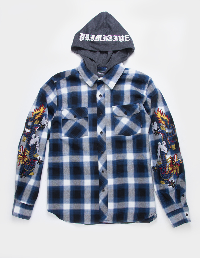 PRIMITIVE Legend Two-Fer Mens Flannel image number 0