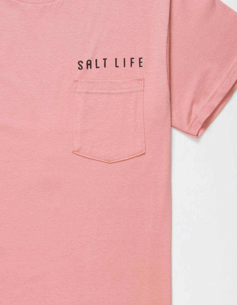 SALT LIFE Redfish Stars Mens Pocket Tee image number 3