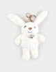 FULL TILT Bunny With Pearls Plush Bag Charm image number 1