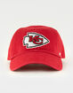 47 BRAND Kansas City Chiefs '47 Clean Up Strapback Hat image number 2