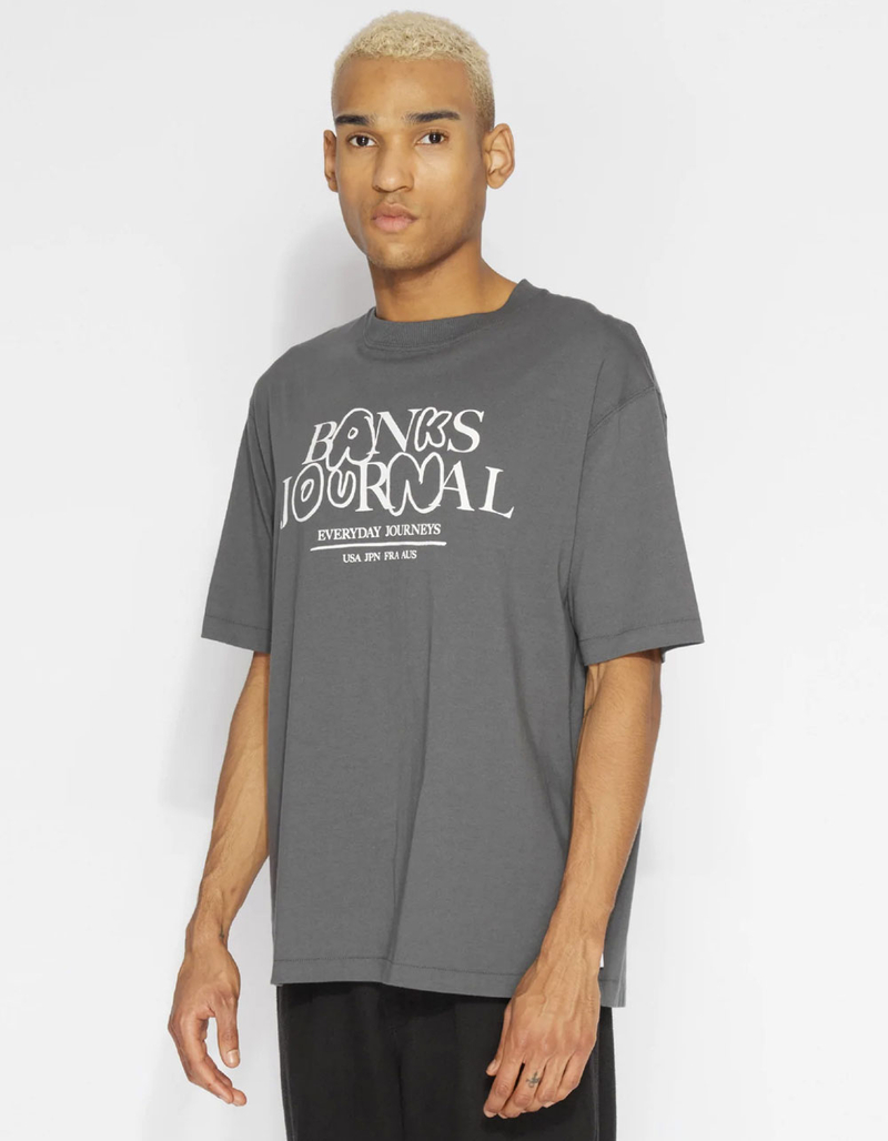 BANKS JOURNAL Burr Mens Tee image number 2