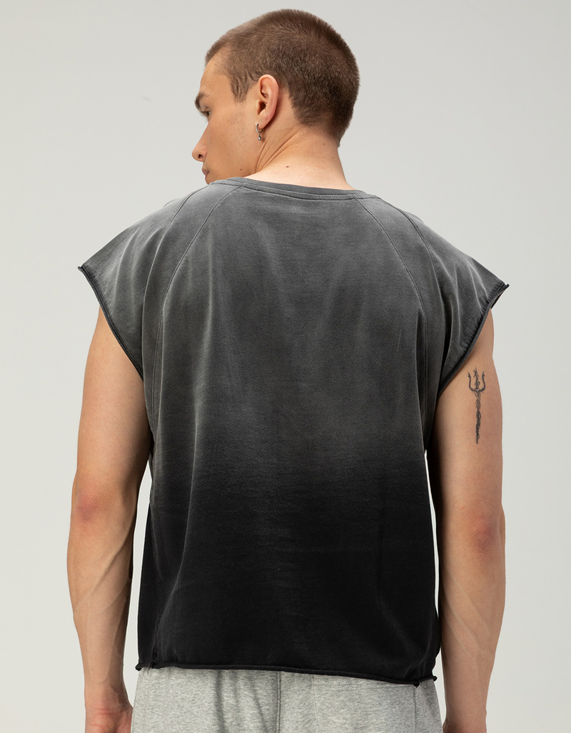 RSQ Mens Cropped Muscle Tee image number 3