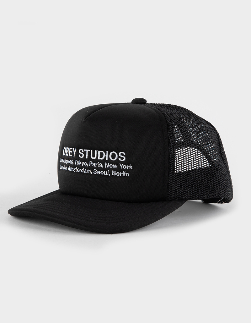 OBEY Studios Mens Trucker Hat image number 0