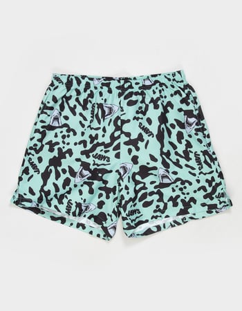 JAWS Shark Water Mens Swim Trunks Alternative Image
