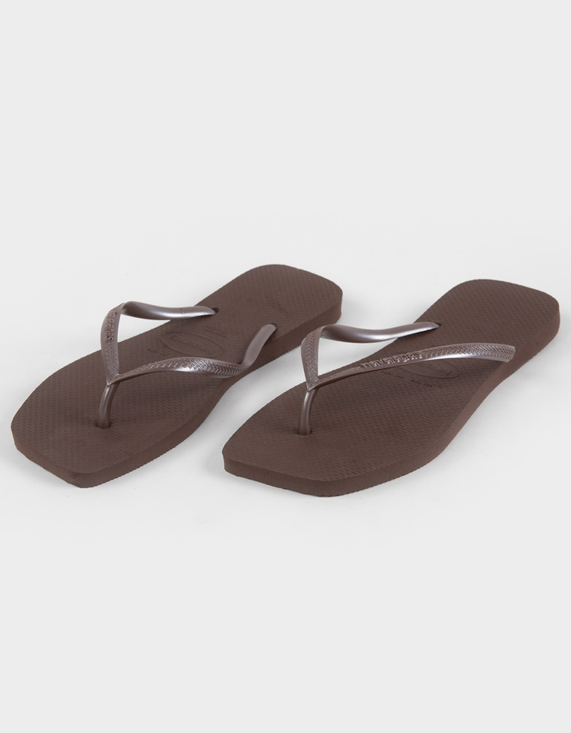 HAVAIANAS Slim Square Womens Flip Flops image number 1