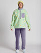 AIRBLASTER Sherpa Half Zip Womens Sweatshirt image number 2