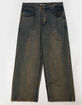 AFFLICTION Tribal & Wings Mens Wide Leg Jeans image number 2