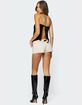 EDIKTED Terra Cargo Micro Shorts image number 5
