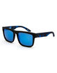SPY Discord Polarized Soft Matte Black & Navy Tort Sunglasses image number 1
