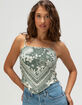 PATRONS OF PEACE Womens Scarf Top image number 1
