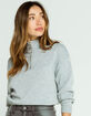 LUMIERE Half Zip Womens Gray Sweater image number 1