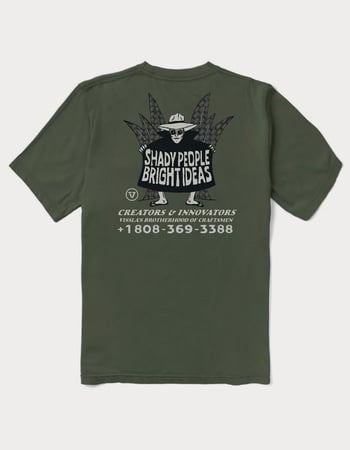 VISSLA Shady Shapers Mens Pocket Tee Primary Image