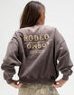 FULL TILT Rodeo Cowboy Womens Crewneck Sweatshirt image number 1