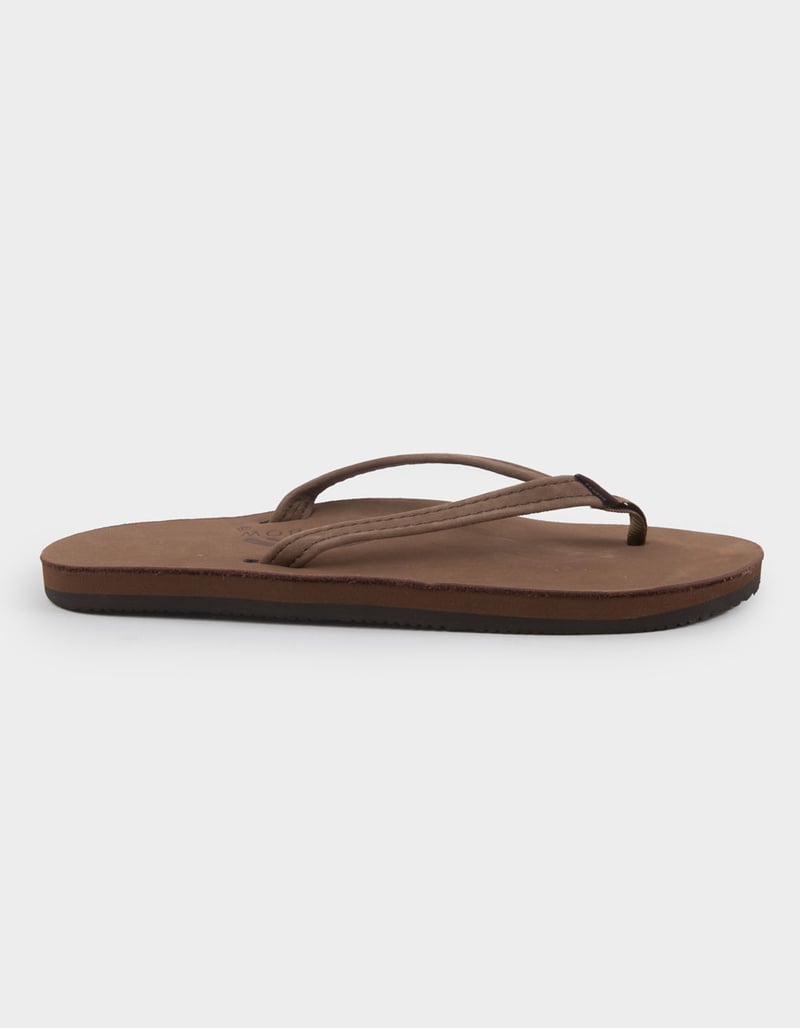 RAINBOW Narrow Strap Womens Flip Flops image number 1