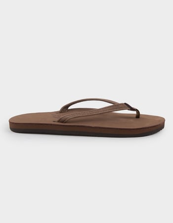 RAINBOW Narrow Strap Womens Flip Flops Alternative Image