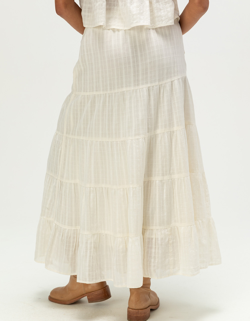 PATRONS OF PEACE Lotus Womens Maxi Skirt image number 3