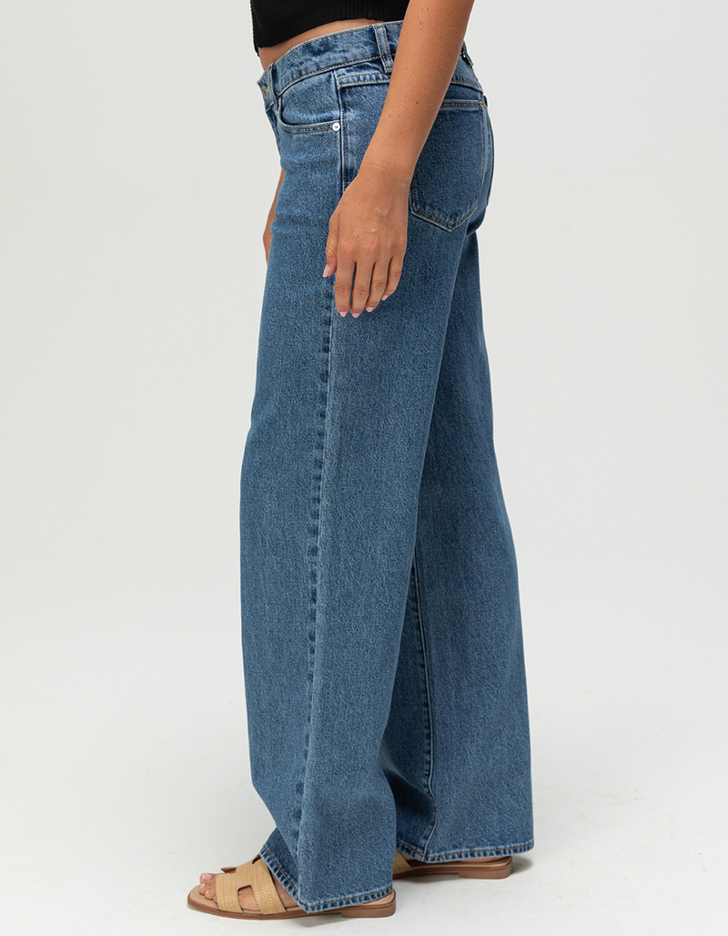 ABRAND Molly 99 Womens Low Rise Wide Leg Jeans image number 2