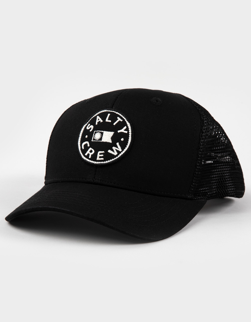 SALTY CREW Watermark Retro Trucker Hat image number 0