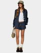 EDIKTED Alessa Plaid Shorts image number 5