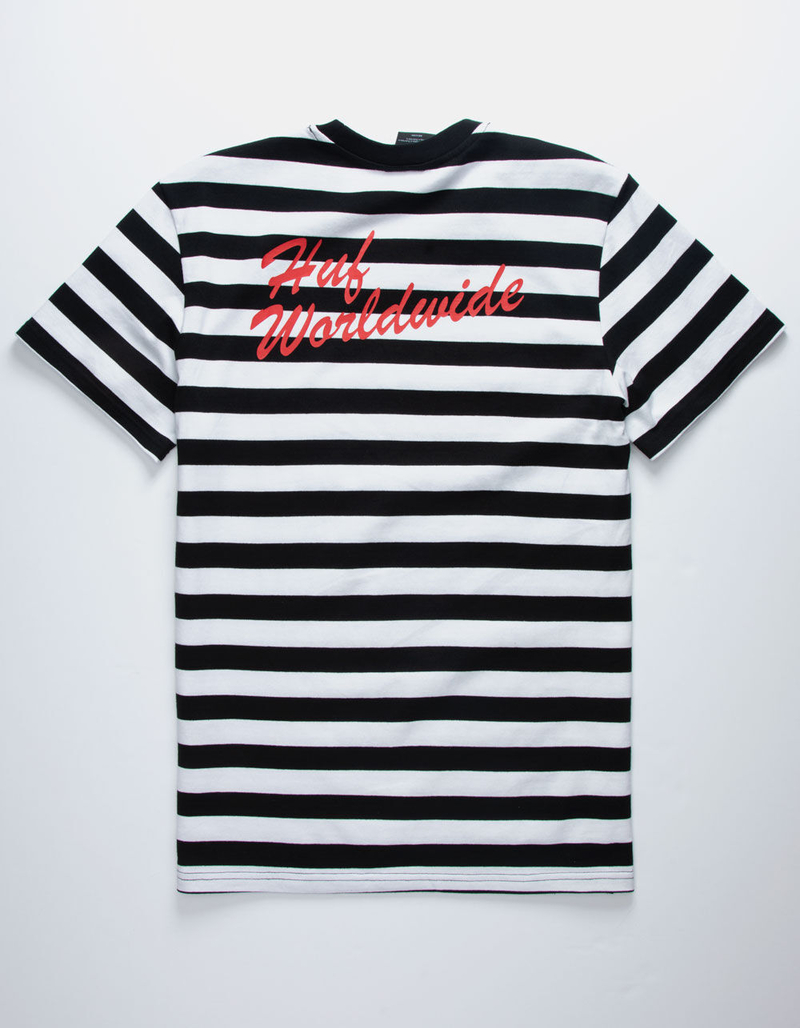 HUF x Betty Boop Stripe Betty Boop Mens T-Shirt image number 1