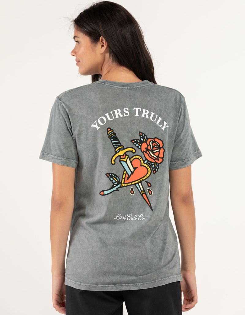 LAST CALL CO. Yours Truly Womens Tee image number 0