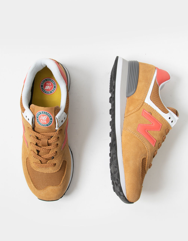NEW BALANCE 574 Womens Shoes - MUSTARD | Tillys 