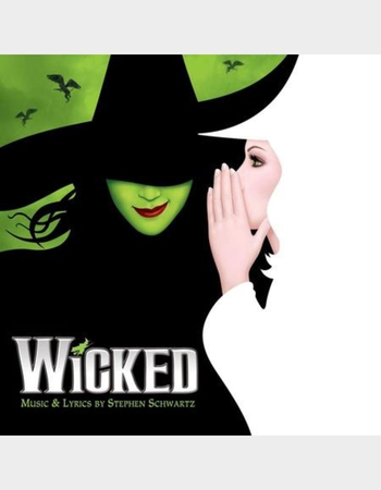 WICKED Various Artists Wicked (Original Cast Recording) (Green & Black Colored Vinyl) (2 LP's) Primary Image