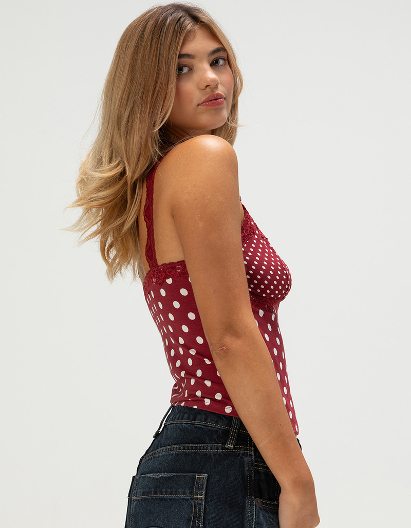 BDG Urban Outfitters Womens Lace Trim Cami image number 2