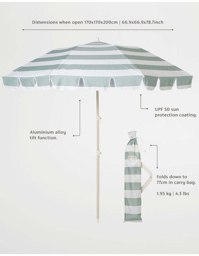 SUNNYLIFE Compact Beach Umbrella image number 2