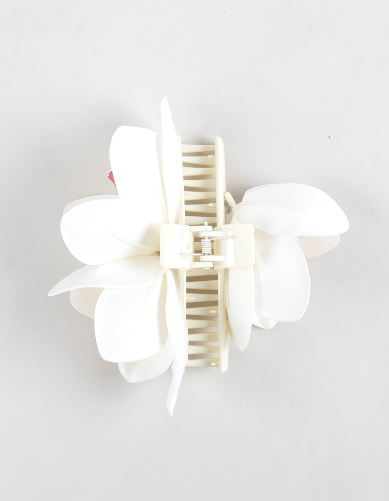 FULL TILT Oversized Floral Claw Clip image number 2
