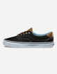 VANS C&L Era 59 Black & Acid Denim Shoes image number 4