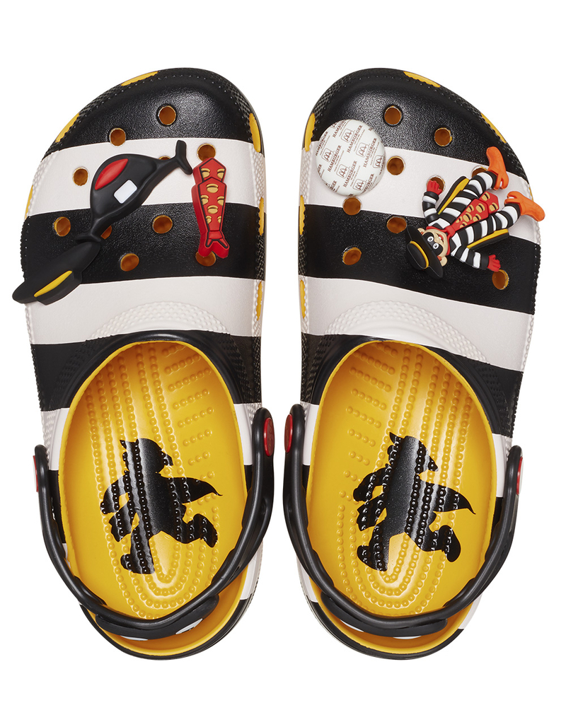 CROCS x McDonald's Hamburglar Classic Unisex Clogs image number 6