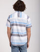 RSQ Mens Multi Stripe Button Up Shirt image number 3
