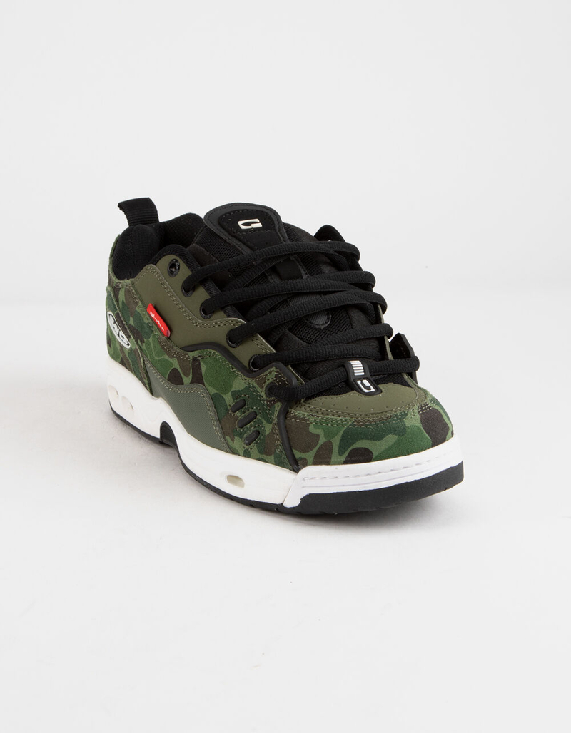 GLOBE CT-IV Classic Green Camo & White Womens Shoes image number 1