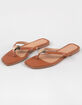 TOP MODA Doha Shell Womens Sandals image number 2