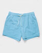 RSQ Mens Vintage Solid 5'' Swim Shorts image number 2