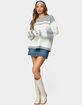 EDIKTED Nogah Stripey Oversized Sweater image number 5
