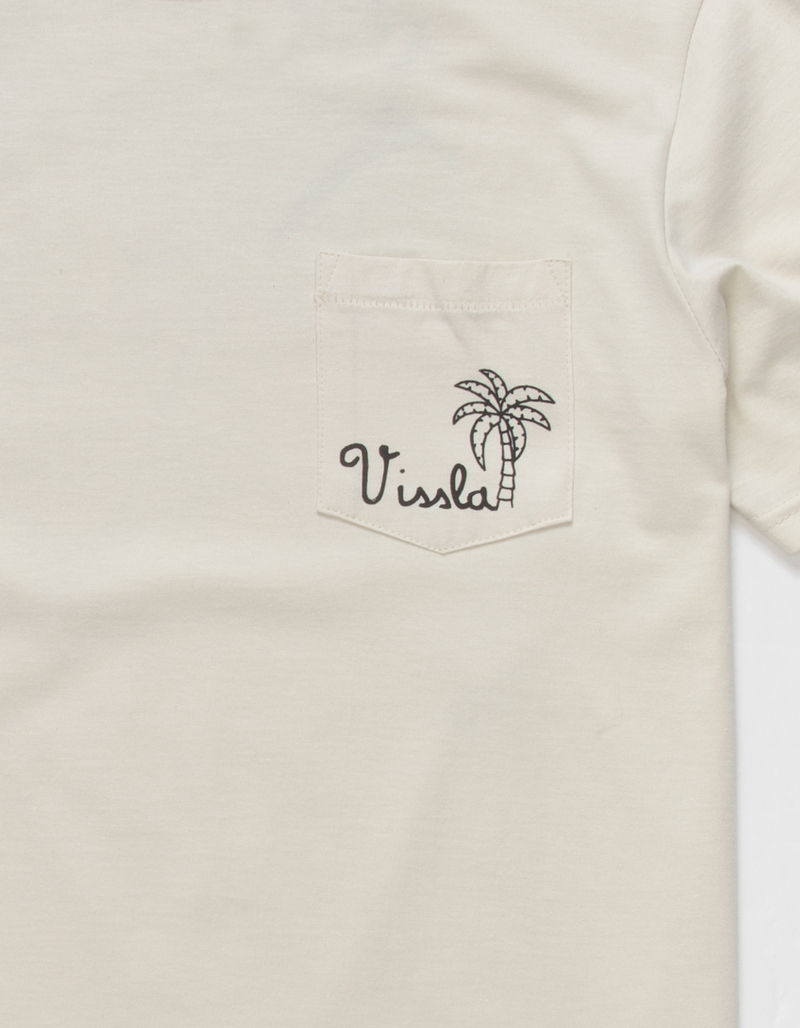 VISSLA House Levitation Mens Pocket Tee image number 3