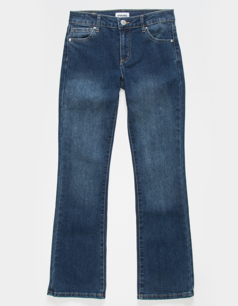 RSQ Girls Low Rise Flare Jeans image number 5