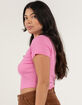 FULL TILT Essentials Split Neck Womens Tee image number 7