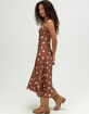 NECTAR CLOTHING Womens Polka Dot Maxi Dress image number 4